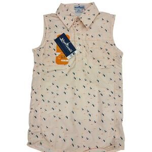 NWT Blue Quail 3T Flamingo Dress